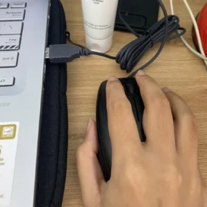 Chuột có dây Logitech M90 - Siêu bền, siêu tiết kiệm, nhỏ gọn, thiết kế ôm tay