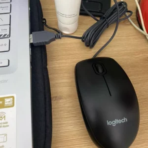 Chuột có dây Logitech M90 - Siêu bền, siêu tiết kiệm, nhỏ gọn, thiết kế ôm tay