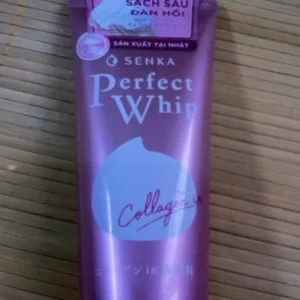 Sữa rửa mặt Collagen Senka Perfect Whip Collagen In 120G ngăn ngừa lão hóa giảm nếp nhăn