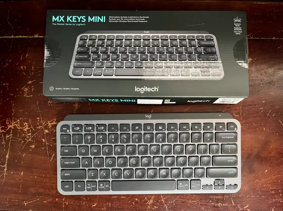 Bàn phím không dây Bluetooth Logitech MX Keys Mini - Nhỏ gọn, Phím tắt thông minh