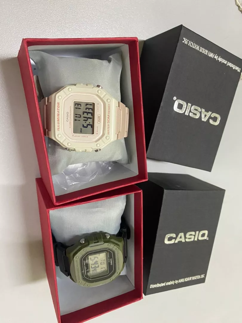 Đồng hồ nam chính hãng Casio Anh Khuê Series W-218
