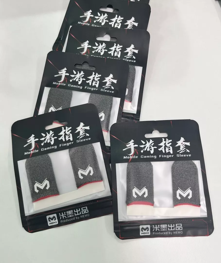 Bao tay chơi game MEMO sợi carbon cao cấp chống mồ hôi ngón tay di chuyển mượt cảm ứng nhạy chơi liên quân PUBG FF ROS