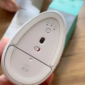Chuột công thái học không dây Logitech Lift Vertical - Bluetooth | USB, giảm ồn, Win/ Mac