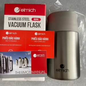 Bình đựng thức ăn giữ nhiệt inox 304 Elmich EL8336 dung tích 800ml ( Phiên bản nâng cấp bình 3671)