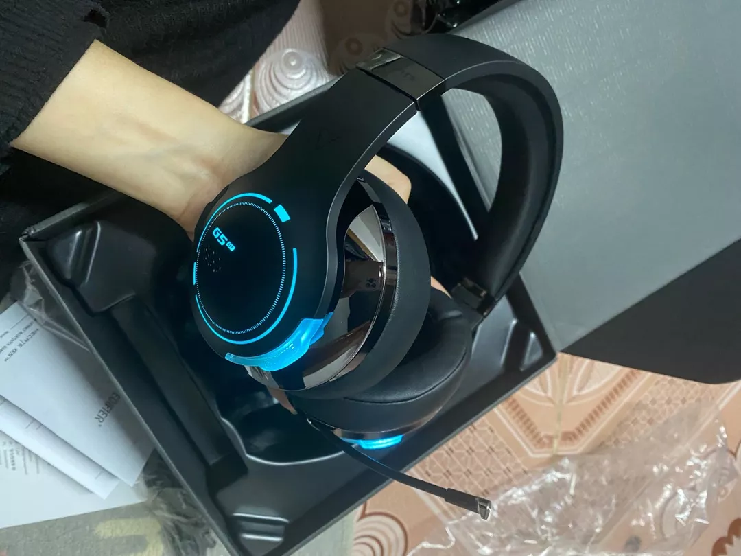 Tai Nghe Gaming EDIFIER HECATE G5BT - Thời Lượng Sử Dụng Tới 40H - Led RGB - 15 Tháng Bảo Hành