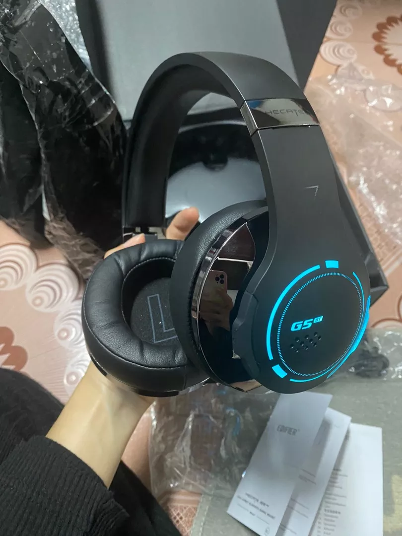 Tai Nghe Gaming EDIFIER HECATE G5BT - Thời Lượng Sử Dụng Tới 40H - Led RGB - 15 Tháng Bảo Hành