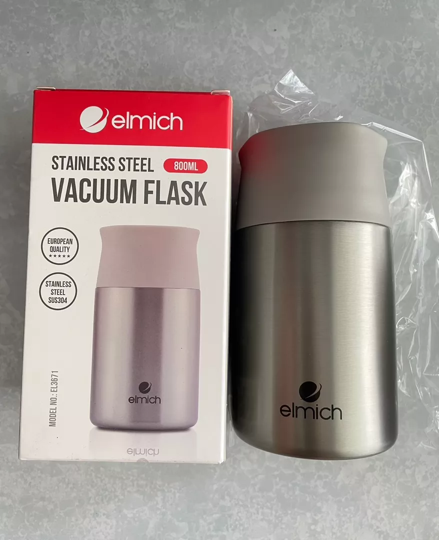 Bình đựng thức ăn giữ nhiệt inox 304 Elmich EL8336 dung tích 800ml ( Phiên bản nâng cấp bình 3671)