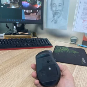 Chuột không dây UGREEN, 6 nút im lặng, Cài đặt DPI 5 cấp độ 4000DPI, 2.4G có đầu thu Mini USB, Laptop PC / Mac / Linux