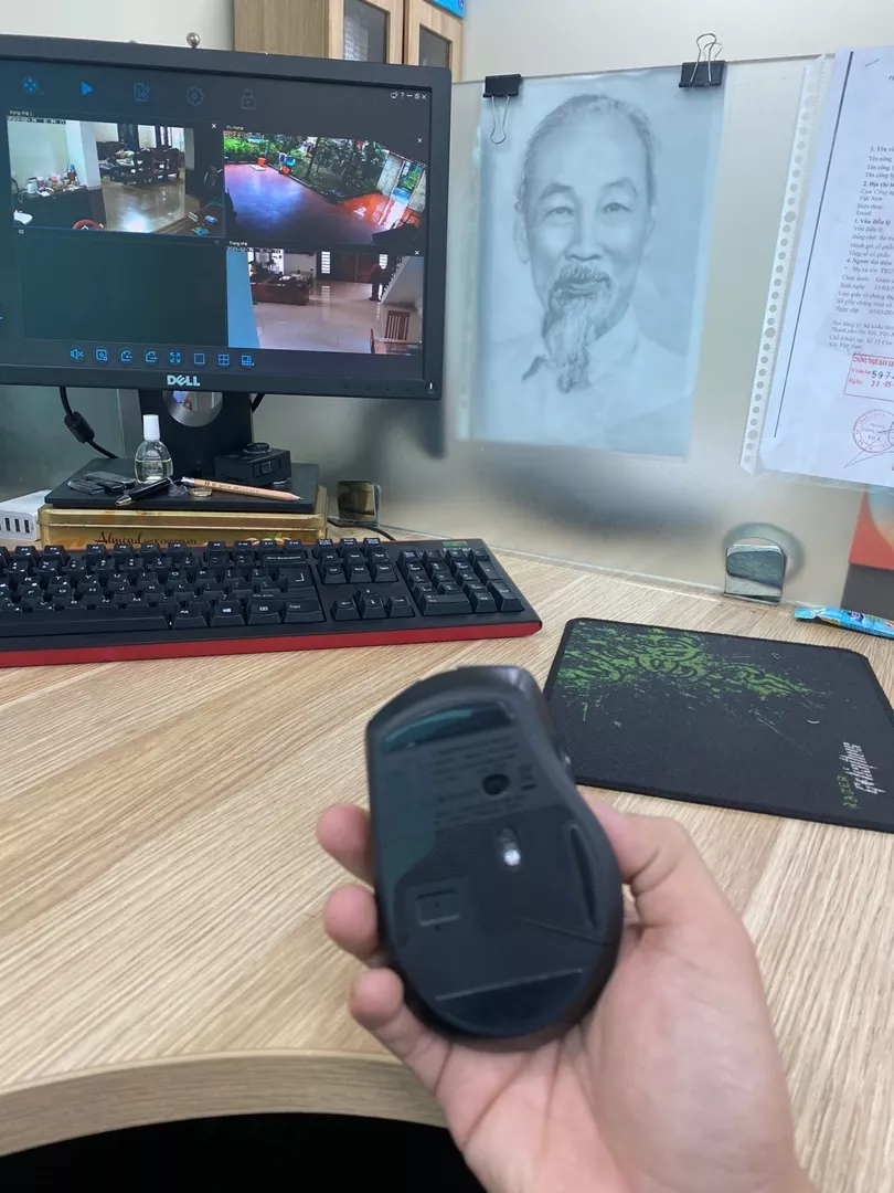 Chuột không dây UGREEN, 6 nút im lặng, Cài đặt DPI 5 cấp độ 4000DPI, 2.4G có đầu thu Mini USB, Laptop PC / Mac / Linux