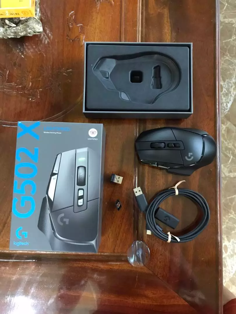Chuột gaming không dây Logitech G G502 X LIGHTSPEED – Switch LIGHTFORCE Hybrid