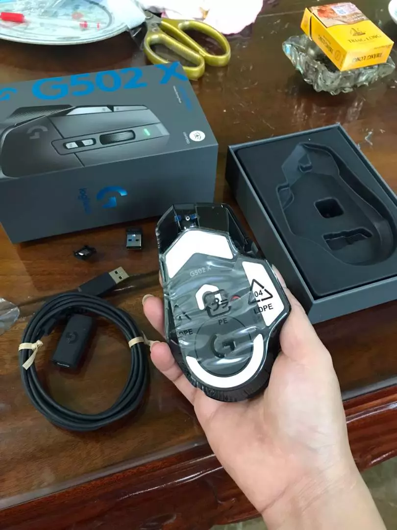 Chuột gaming không dây Logitech G G502 X LIGHTSPEED – Switch LIGHTFORCE Hybrid