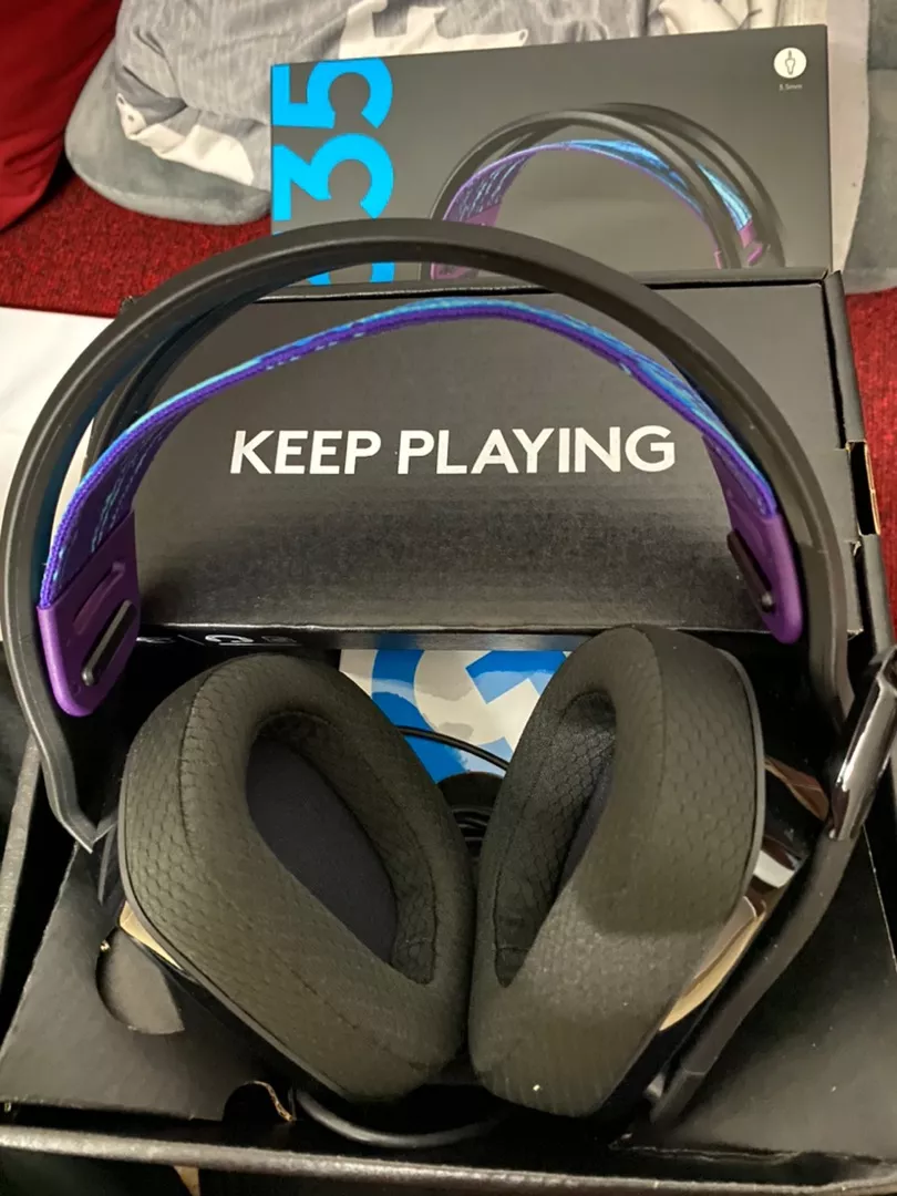 Tai nghe gaming có dây Logitech G335 - Jack 3.5mm Nhẹ 240g Tương thích PC PS5, Xbox