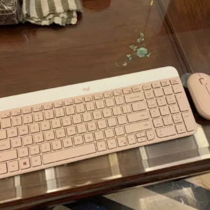 Combo chuột phím không dây Logitech MK470 - Giảm ồn, USB, pin lâu, thiết kế mảnh gọn