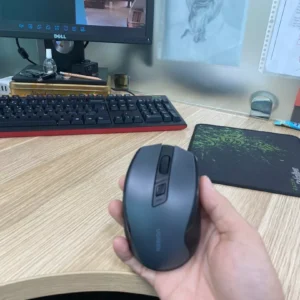 Chuột không dây UGREEN, 6 nút im lặng, Cài đặt DPI 5 cấp độ 4000DPI, 2.4G có đầu thu Mini USB, Laptop PC / Mac / Linux
