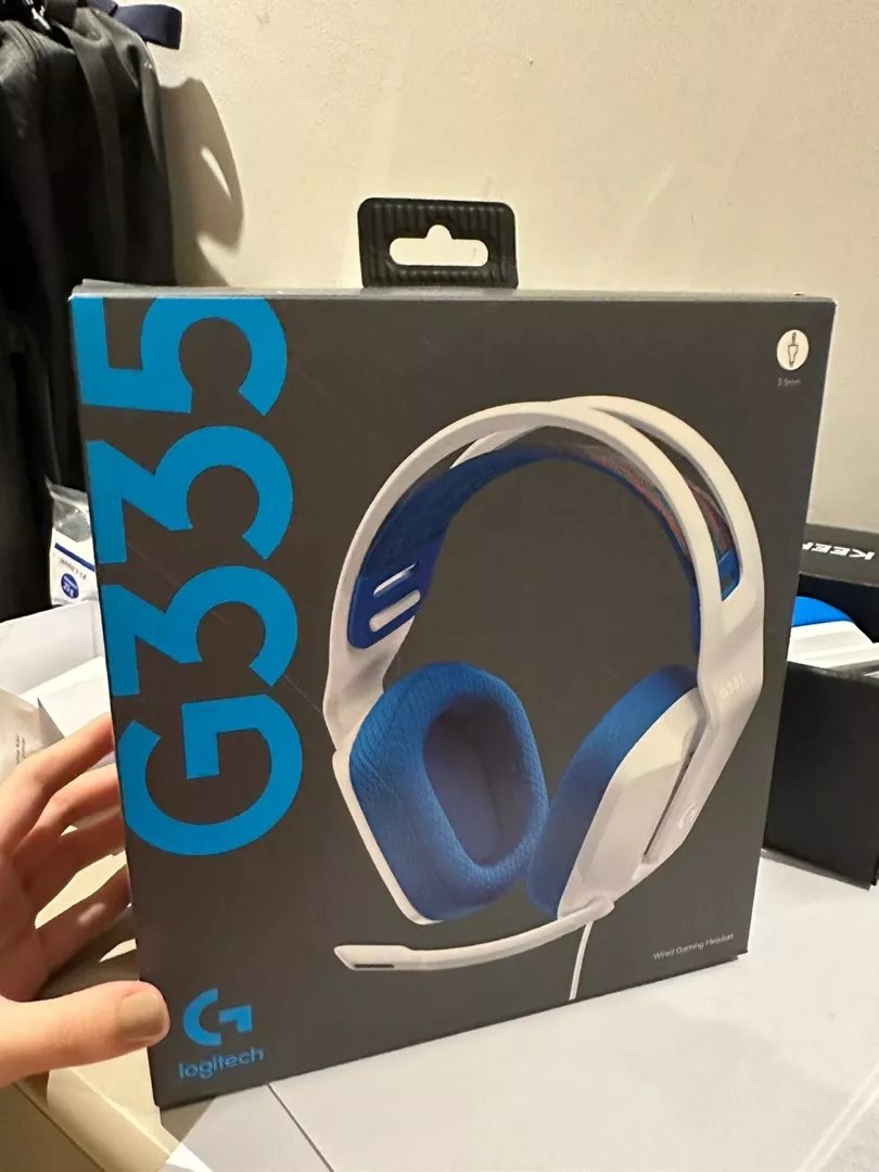 Tai nghe gaming có dây Logitech G335 - Jack 3.5mm Nhẹ 240g Tương thích PC PS5, Xbox