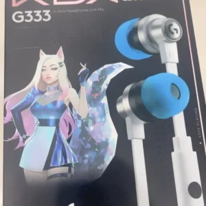 Tai nghe gaming in-ear Logitech G333 KDA - Dual Drivers, Jack 3.5mm, Mic