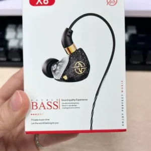 Tai Nghe Nhét Tai ZIYOU X6 Premium, Chống Ồn Cực Tốt, Âm Thanh Super Bass, Tích Hợp Mic Chơi Game