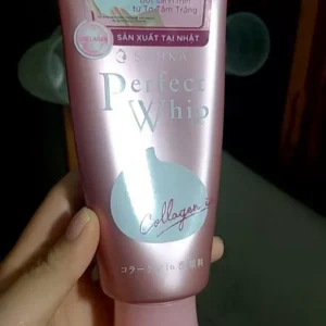 Sữa rửa mặt Collagen Senka Perfect Whip Collagen In 120G ngăn ngừa lão hóa giảm nếp nhăn
