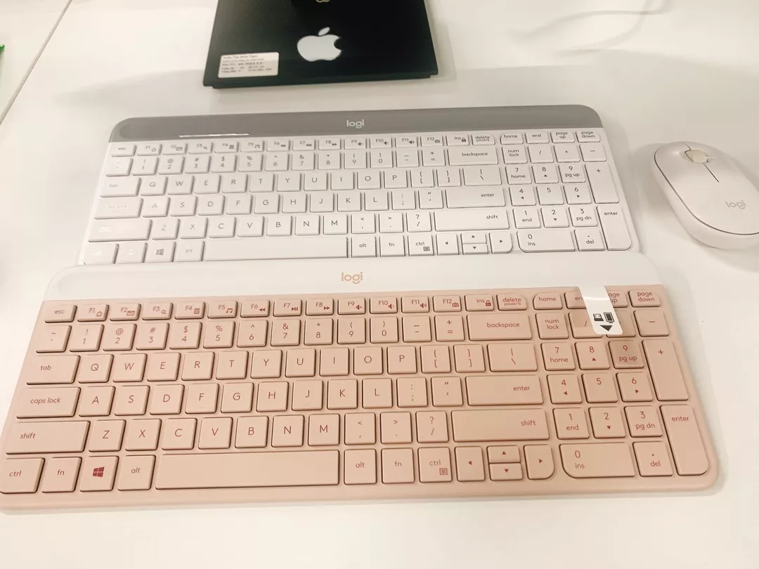 Combo chuột phím không dây Logitech MK470 - Giảm ồn, USB, pin lâu, thiết kế mảnh gọn