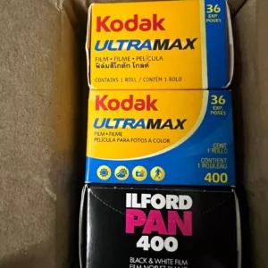 Film BW ILFORD PAN 400 36exp date 06/2030 film 35mm phim trắng đen