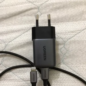 UGREEN Type-C 60W Cáp Sạc USB C Sang USB C Cho iPhone 15 Samsung Xiaomi Air Macbook iPad Pro 12.9 11