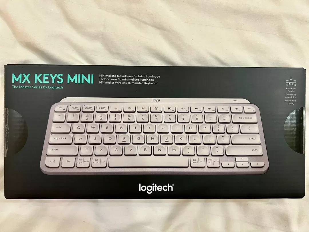 Bàn phím không dây Bluetooth Logitech MX Keys Mini - Nhỏ gọn, Phím tắt thông minh