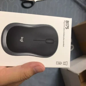 Chuột không dây Logitech B175 - USB 2.4Ghz, pin 1 năm, nhỏ gọn, thuận cả 2 tay, phù hợp PC/Laptop