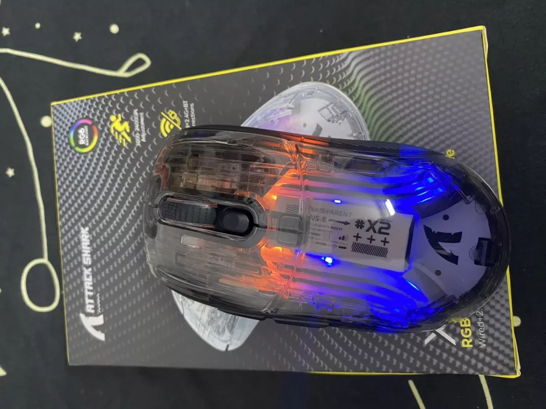 Chuột Máy Tính Không Dây Bluetooth Ziyou X2 PRO VIP Mouse LED RGB cho Máy tính, Laptop PC
