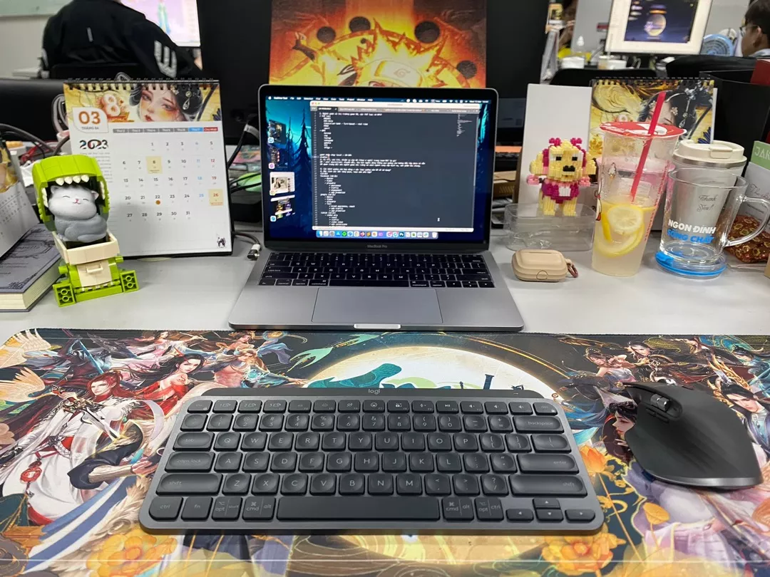 Combo bàn phím Logitech MX Keys Mini và chuột Logitech MX Master 3S