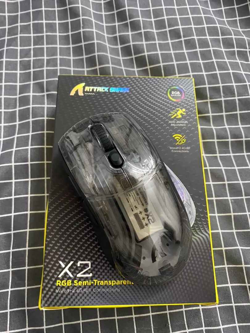 Chuột Máy Tính Không Dây Bluetooth Ziyou X2 PRO VIP Mouse LED RGB cho Máy tính, Laptop PC