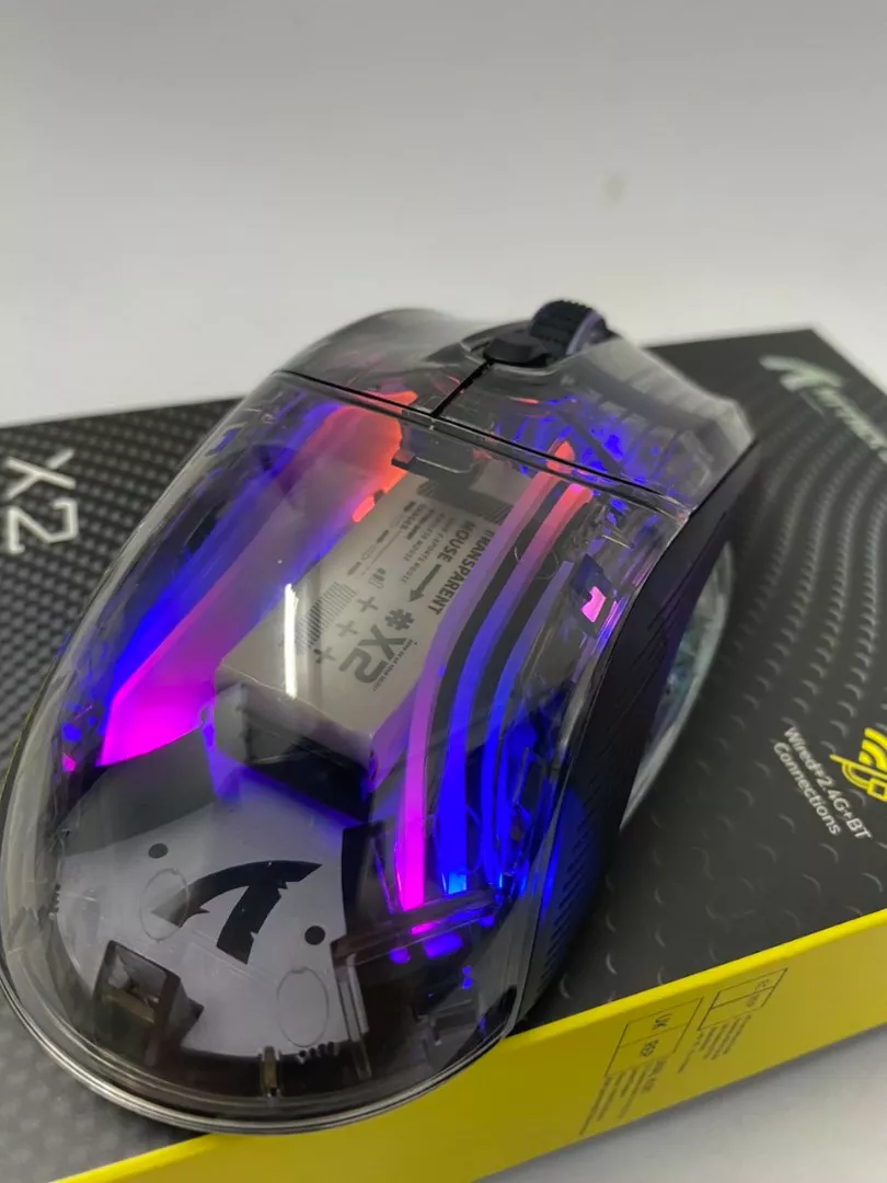Chuột Máy Tính Không Dây Bluetooth Ziyou X2 PRO VIP Mouse LED RGB cho Máy tính, Laptop PC