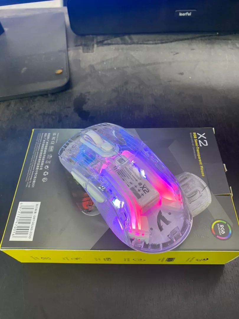 Chuột Máy Tính Không Dây Bluetooth Ziyou X2 PRO VIP Mouse LED RGB cho Máy tính, Laptop PC