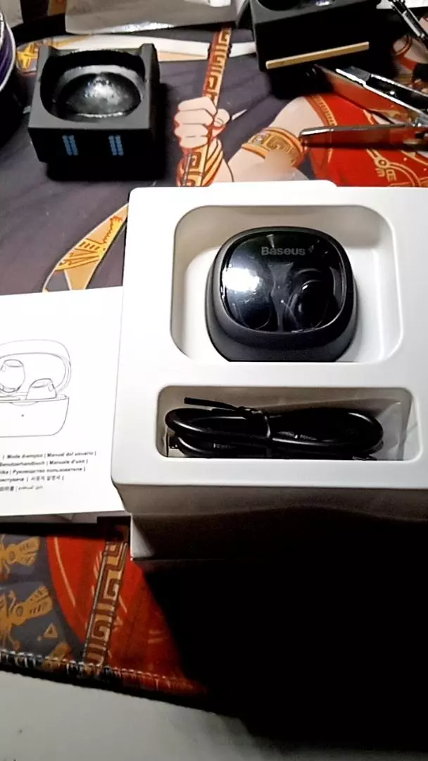 Tai nghe nhét tai không dây BASEUS WM02 bluetooth 5.3 TWS chống ồn