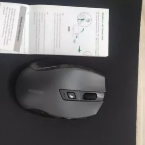 Chuột không dây UGREEN, 6 nút im lặng, Cài đặt DPI 5 cấp độ 4000DPI, 2.4G có đầu thu Mini USB, Laptop PC / Mac / Linux