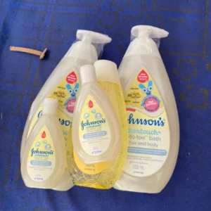 Combo 2 Chai Sữa Tắm Gội Toàn Thân Mềm Mịn Johnson's Baby Bath Cotton Touch 500mlx2