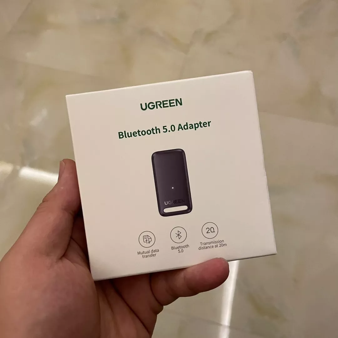Ugreen USB Bluetooth 6.0 5.4 5.3 5.0 Bộ chuyển đổi Bộ thu phát Dongle không dây cho PC Windows 11 10 8.1 Tai nghe âm thanh nổi Bluetooth