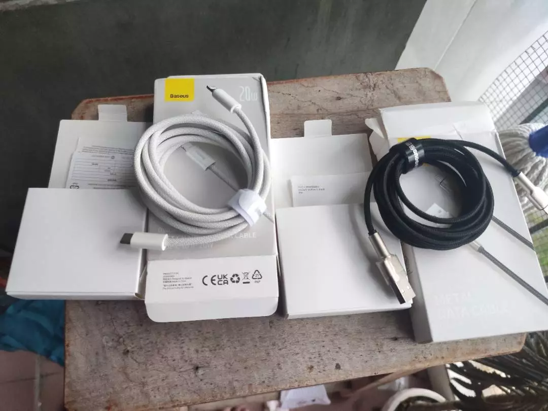 Dây Cáp Baseus PD 20W Nối Đầu USB-C Sang Đầu L Sạc Nhanh Hỗ Trợ Truyền Dữ Liệu 480Mbps