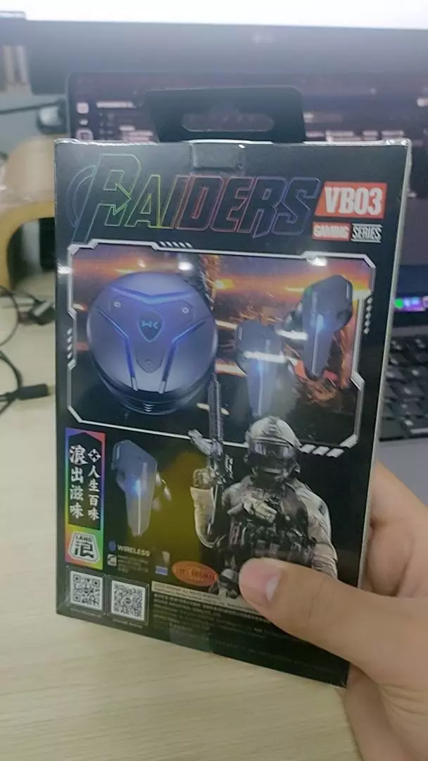WEKOME VB03 Gaming Series | Tai nghe chơi game nhét tai bluetooth true wireless độ trễ siêu thấp 40-60ms