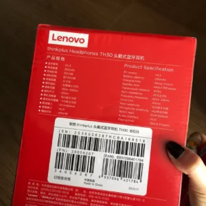 Tai nghe Bluetooth Lenovo TH30 Tai nghe không dây Chơi game Độ trễ thấp Âm nhạc Giảm tiếng ồn Cảm ứng thông minh có Mic BT5.4