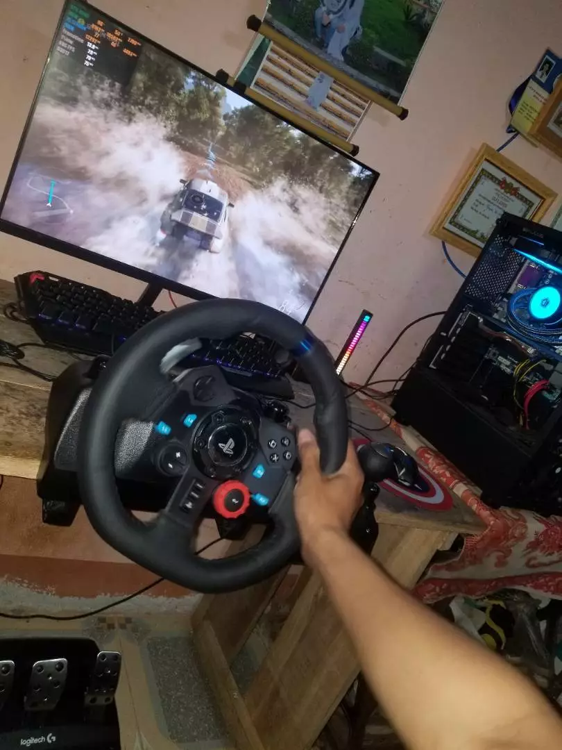Combo Vô Lăng Logitech G29 Driving Force Và Cần số Logitech SHIFTER