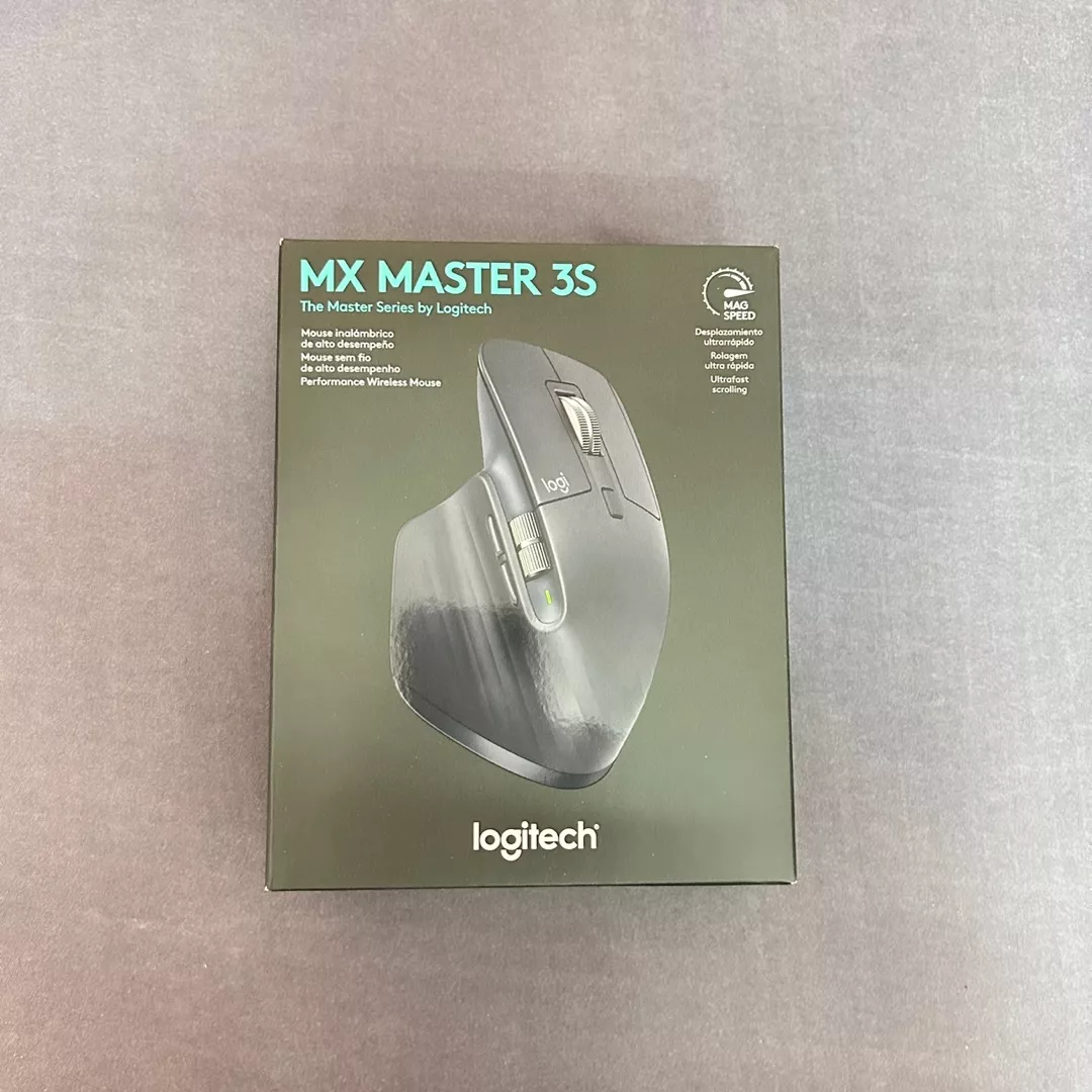 Chuột không dây Bluetooth Logitech MX Master 3s – Yên tĩnh, 8K DPI, Cuộn siêu nhanh, sạc USB-C