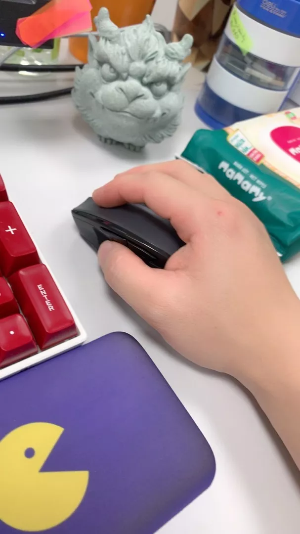Chuột không dây UGREEN, 6 nút im lặng, Cài đặt DPI 5 cấp độ 4000DPI, 2.4G có đầu thu Mini USB, Laptop PC / Mac / Linux