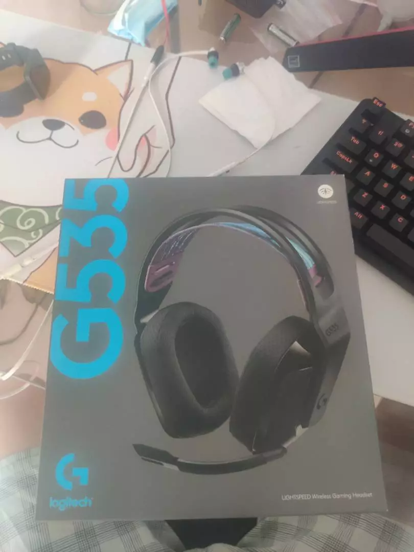 Tai nghe gaming không dây Lightspeed Logitech G535 - Nhẹ, âm thanh nổi PC, PS4, PS5
