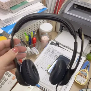 Tai nghe có dây Logitech H390 - Mic giảm ồn, quai đeo, chụp tai có đệm, kết nối USB-A