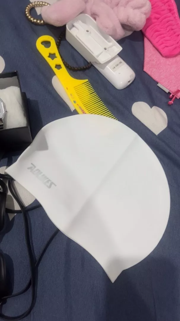 Mũ Bơi, Nón Bơi Người Lớn Silicone Chống Thấm Nước, Siêu Co Giãn, Bảo Vệ Tai Và Tóc AOLIKES 5010