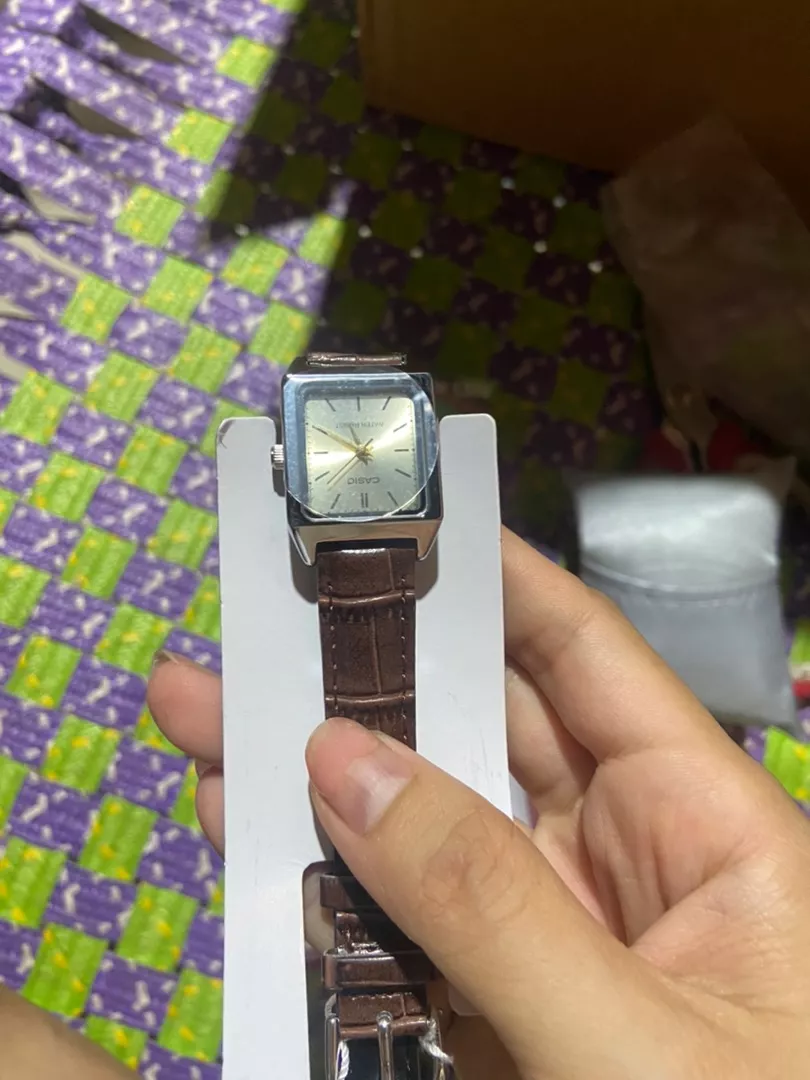 Đồng hồ nữ dây da chính hãng Casio Anh Khuê Series LTP-V007