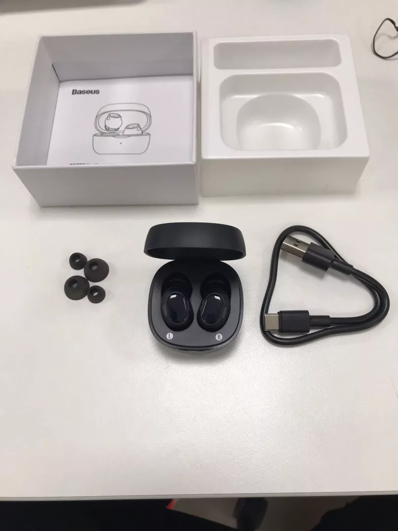 Tai nghe nhét tai không dây BASEUS WM02 bluetooth 5.3 TWS chống ồn