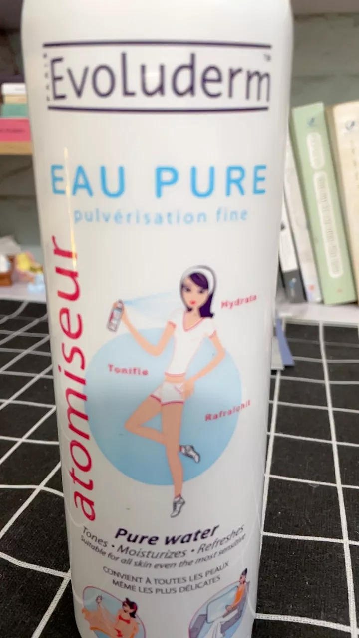 Xịt Khoáng Evoluderm Atomiseur Eau Pure Dưỡng Da, Cấp Ẩm 150ML & 400ML