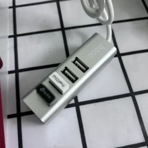 Bộ Hub Chia Cổng USB Hoco HB1-Chia 1 Thành 4 Cổng USB Cho laptop táo,Dell,Máy Tính Window,Linux,...[]