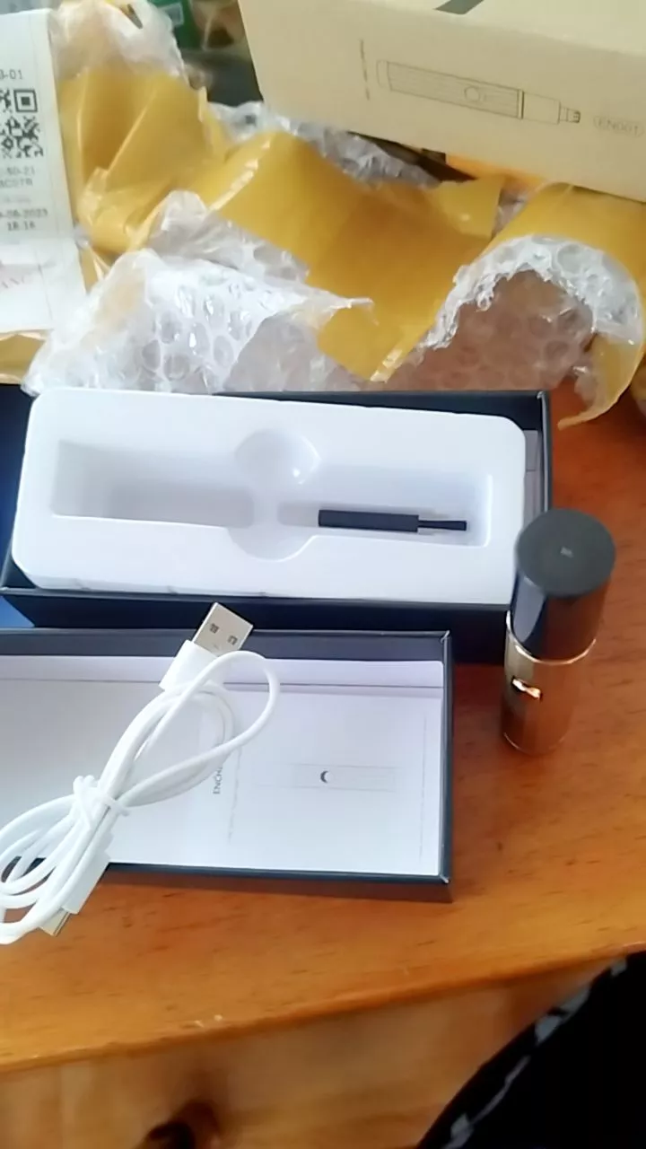 Máy tỉa lông mũi Enchen EN001 sạc pin Type-C đầu cạo tròn ẩn tháo rời, động cơ mạnh mẽ giảm ồn